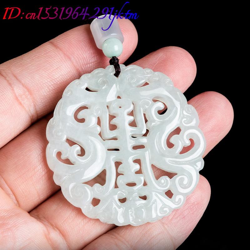 Burmese Jadeite Dragon Pendant - Necklaces recension och pris