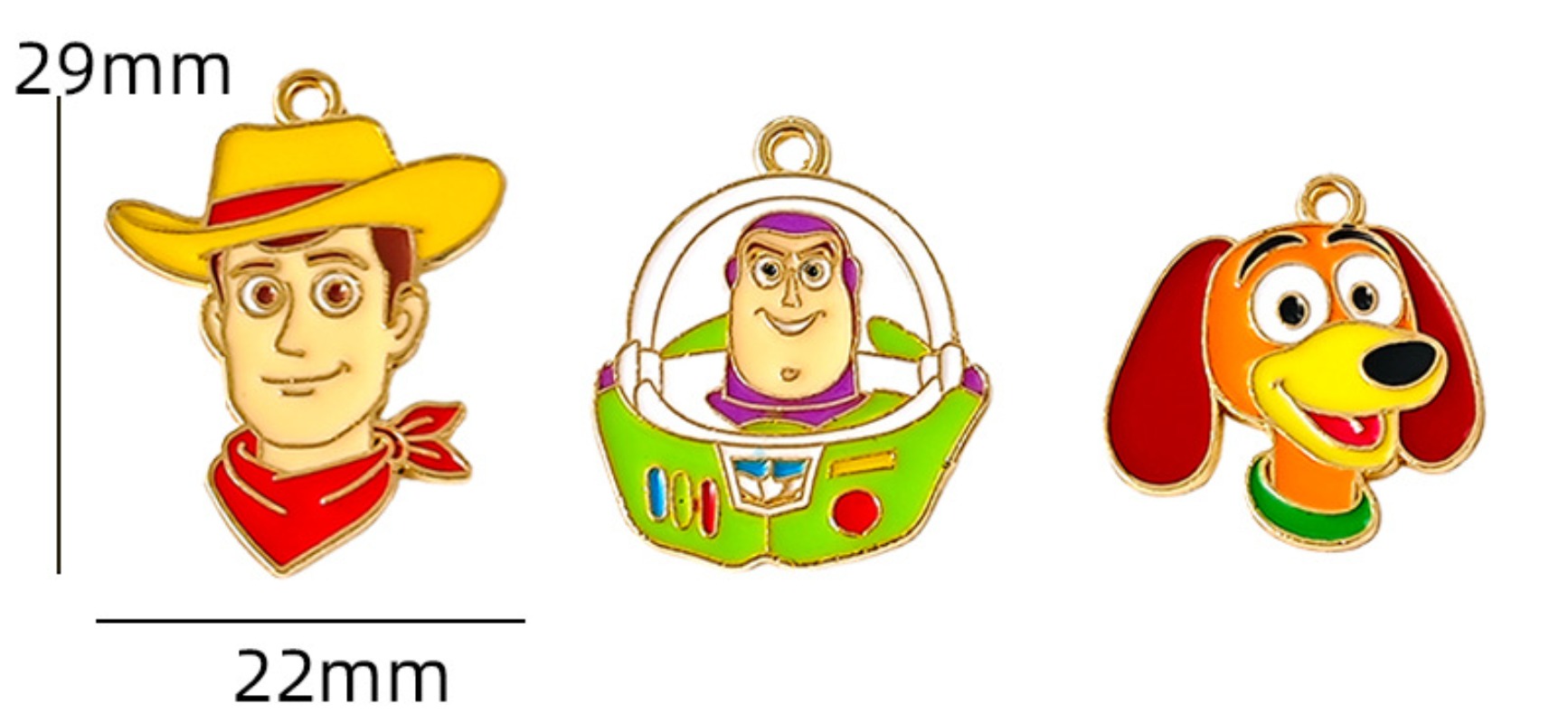 Cartoon Anime Toy Story Buzz L - Anime Pendant Necklace recension och pris