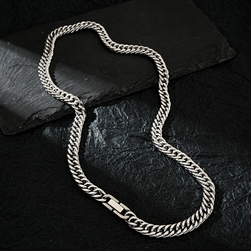 7 MM Stainless Steel Cuban Cha - Cuban Link Chain 12Mm recension och pris