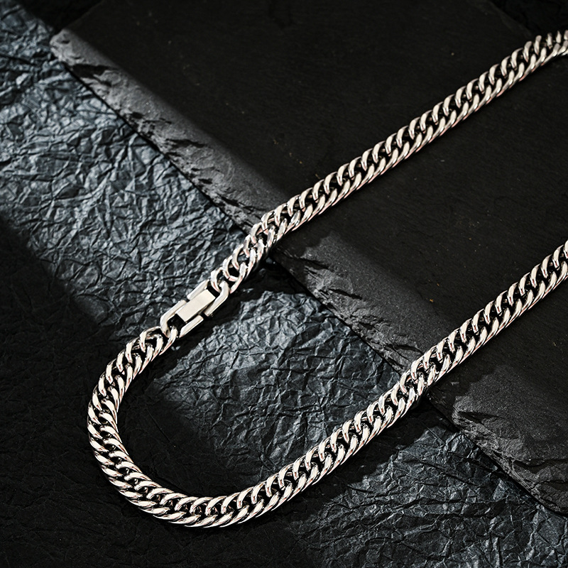 7 MM Stainless Steel Cuban Cha - Cuban Link Chain 12Mm recension och pris