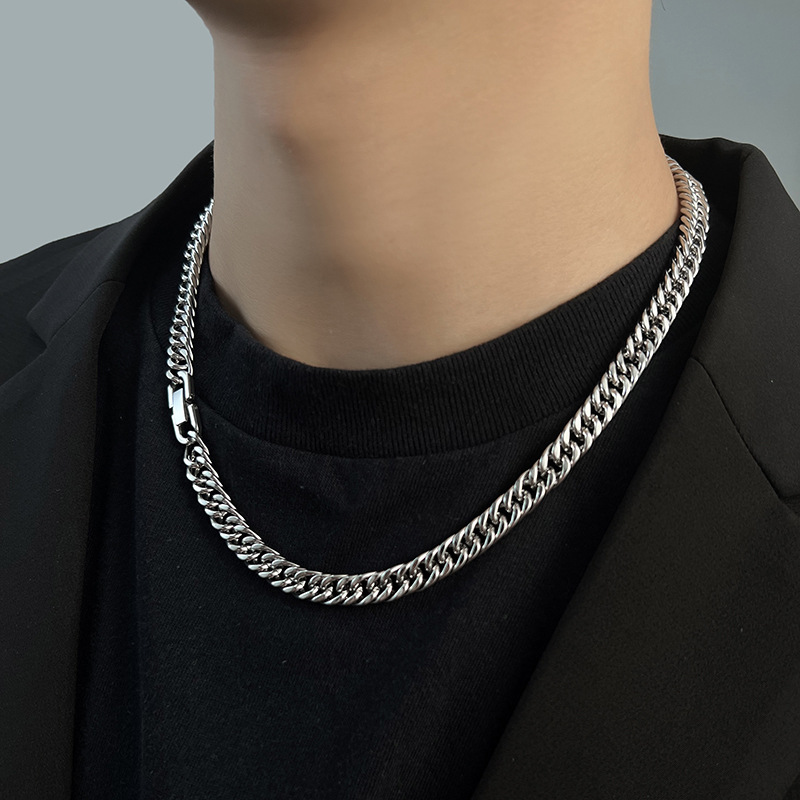 7 MM Stainless Steel Cuban Cha - Cuban Link Chain 12Mm recension och pris
