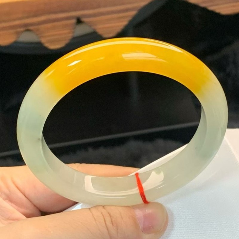 Yellow jadeite bracelet, natur - Bracelets recension och pris