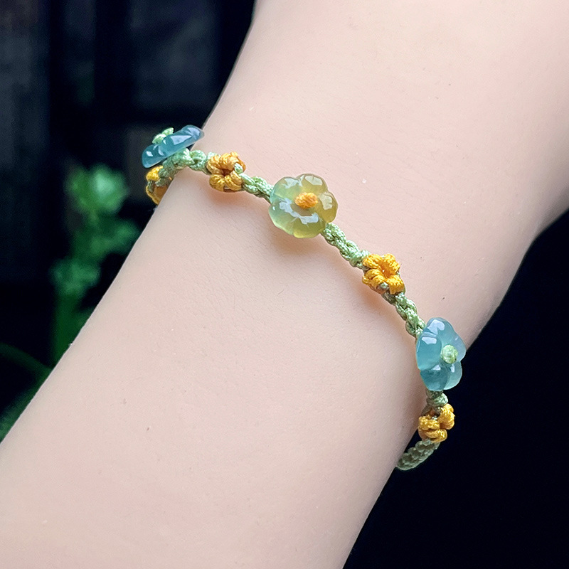 Myanmar Jadeite Flower Bracele - Bracelets recension och pris