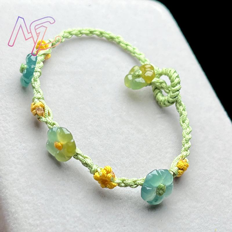 Myanmar Jadeite Flower Bracele - Bracelets recension och pris