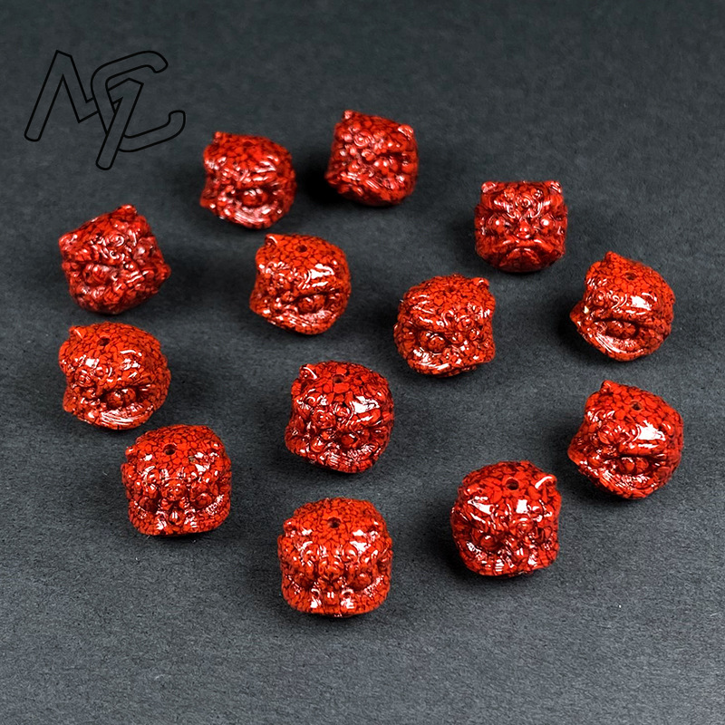10pc Natural Cinnabar Crystal  - Earrings recension och pris