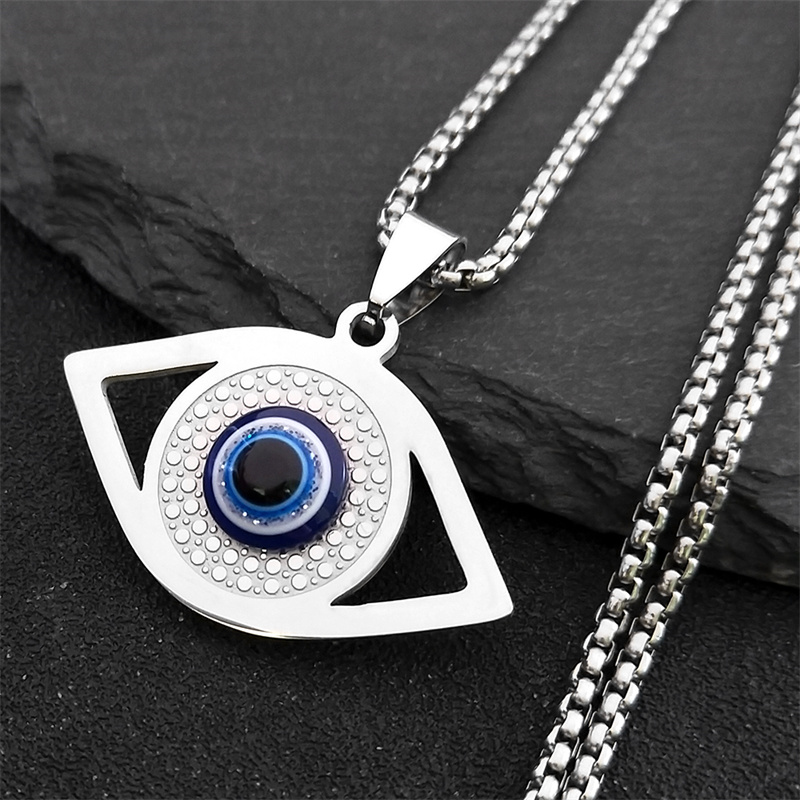 Islam Hamsa Evil Blue Eye Neck - Necklaces recension och pris