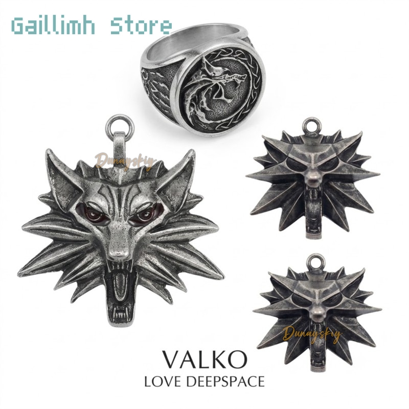 Gift Role Play Pendant Wolf Ga - Anime Pendant Necklace recension och pris
