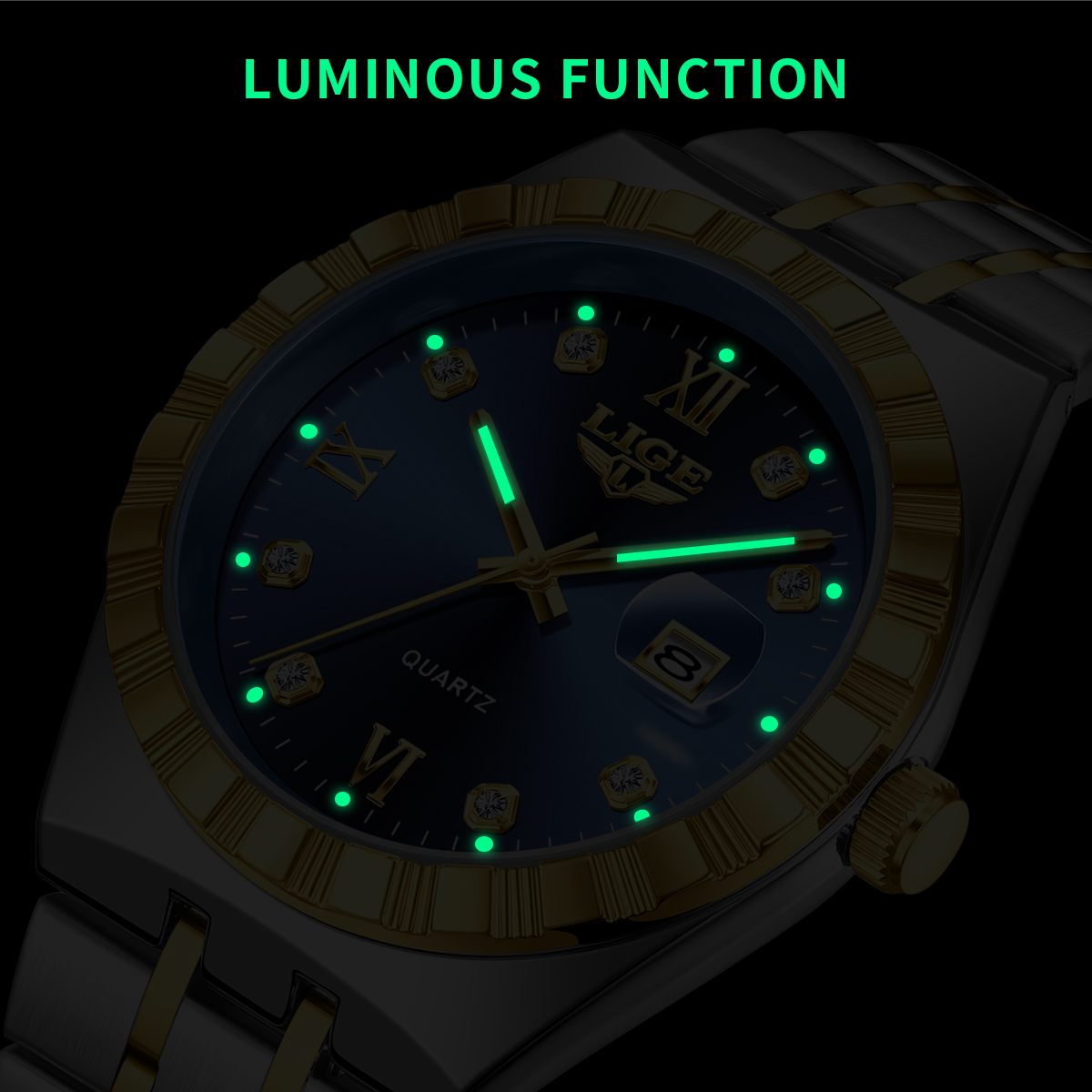 LIGE Business Men Watches Top  - Watch Accessories recension och pris