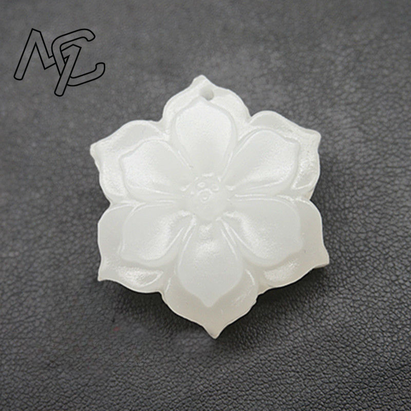 Natural Chinese White Jade Pen - Necklaces recension och pris